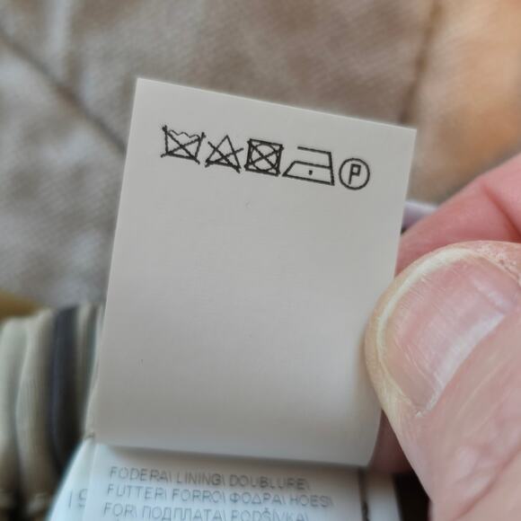 Brunello Cucinelli Striped Silk Organza Long Skirt Womens 4 Gold Burgundy Luxury - Picture 10 of 14